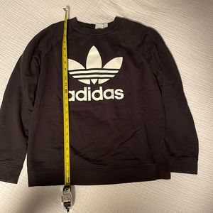 Adidas trefoil crew sweatshirt